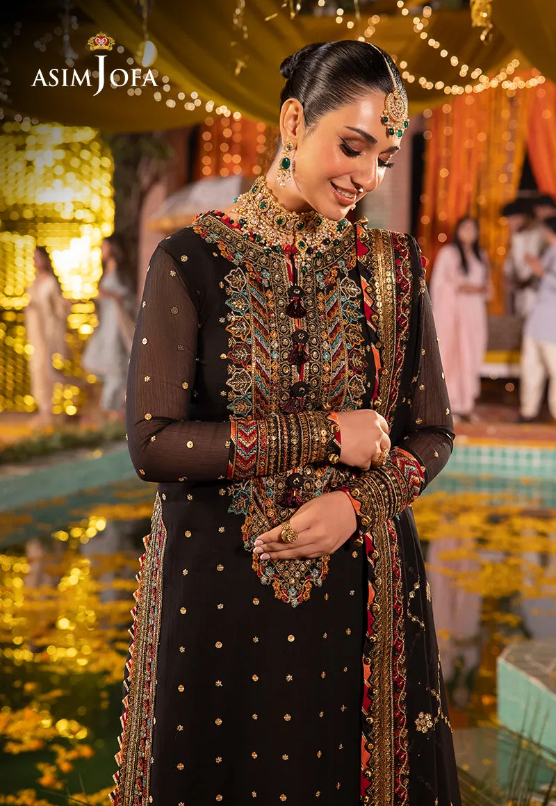 AJDA-02 EMBROIDERED CHIFFON 3 PCS