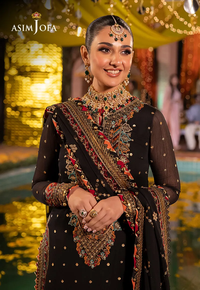 AJDA-02 EMBROIDERED CHIFFON 3 PCS
