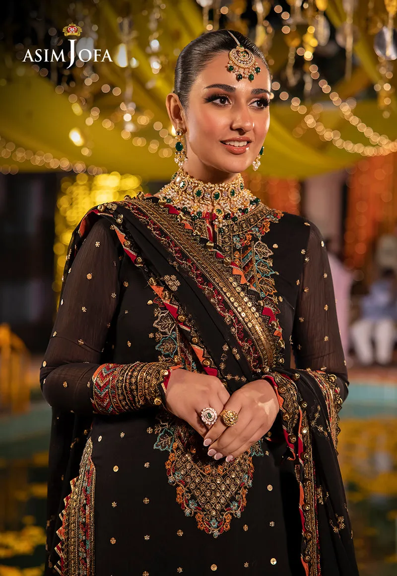 AJDA-02 EMBROIDERED CHIFFON 3 PCS