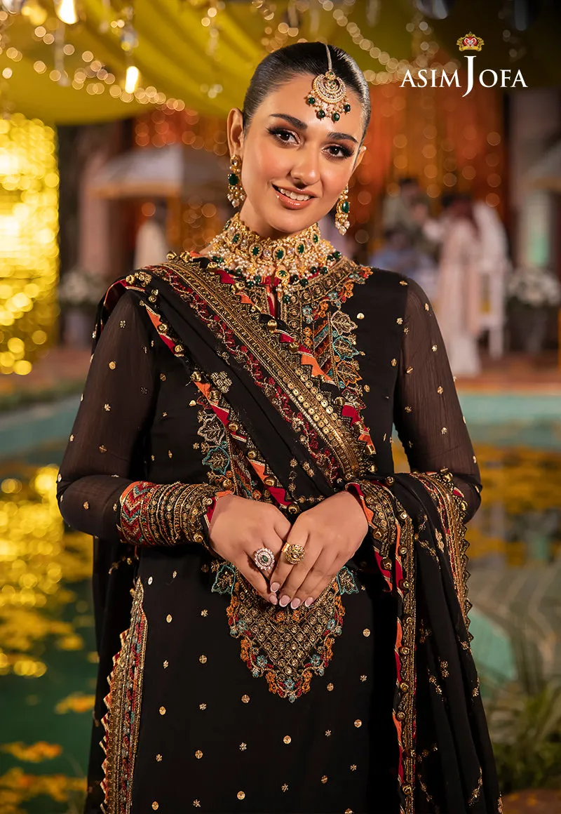 AJDA-02 EMBROIDERED CHIFFON 3 PCS