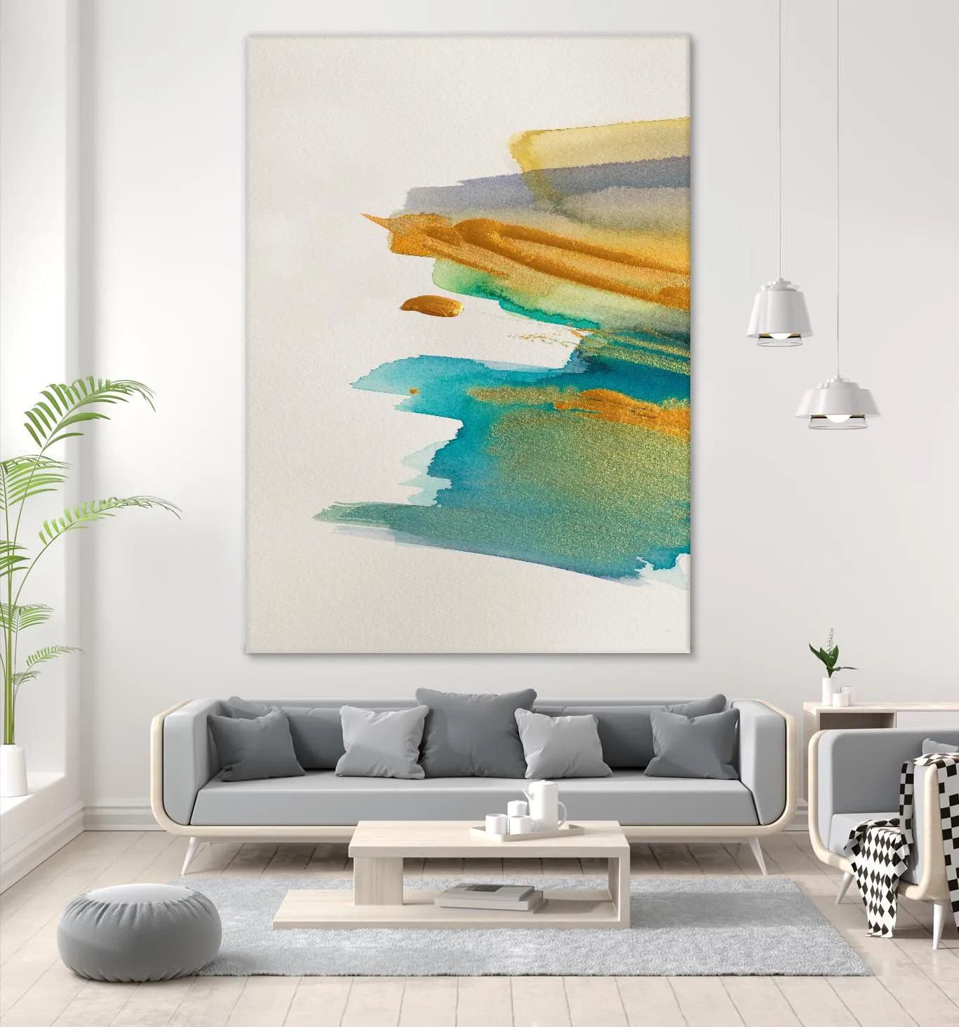 Amber Gold Vertical I
