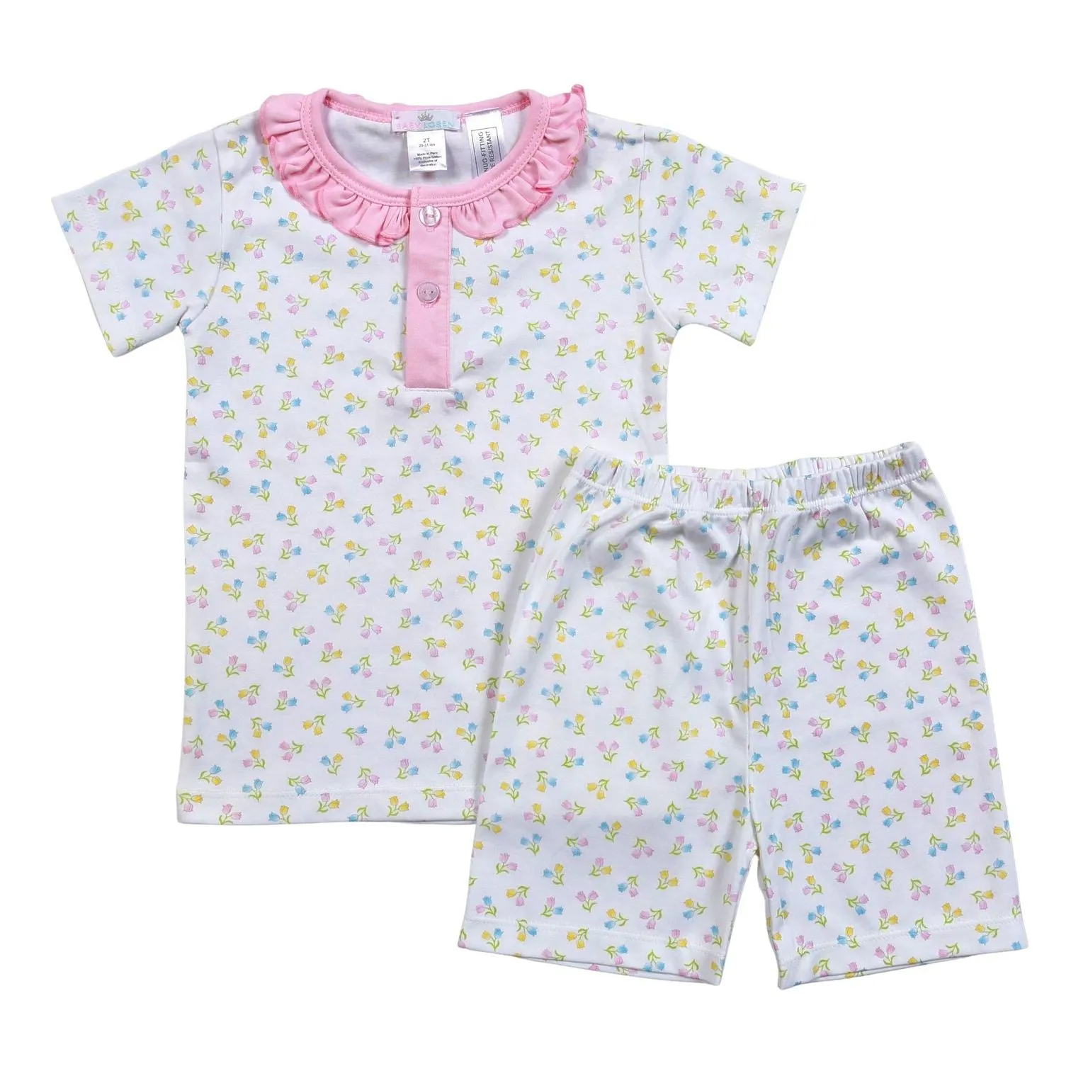Baby Loren Sweet Tulips 2pc Loungewear TUL-099
