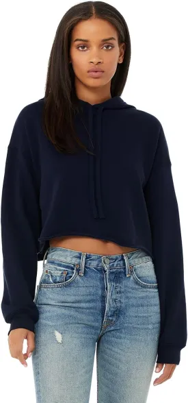 Bella Canvas B7502 Ladies Cropped Fleece Hoodie