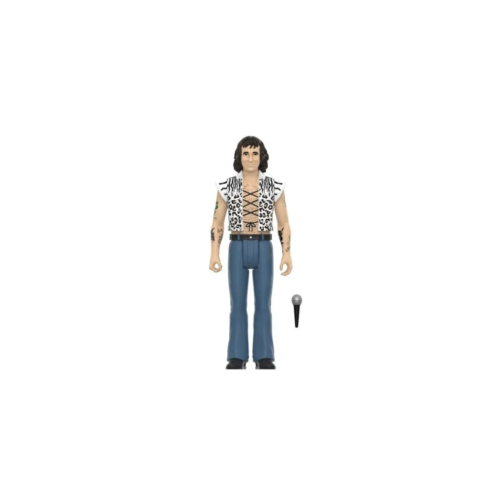 Bon Scott Reaction Action Figure Wave 02 Bon Scott (Leopard Print) 10 Cm