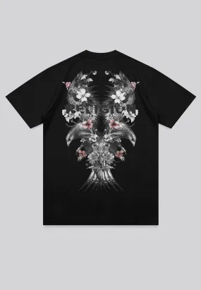 CROW T-SHIRT BLACK