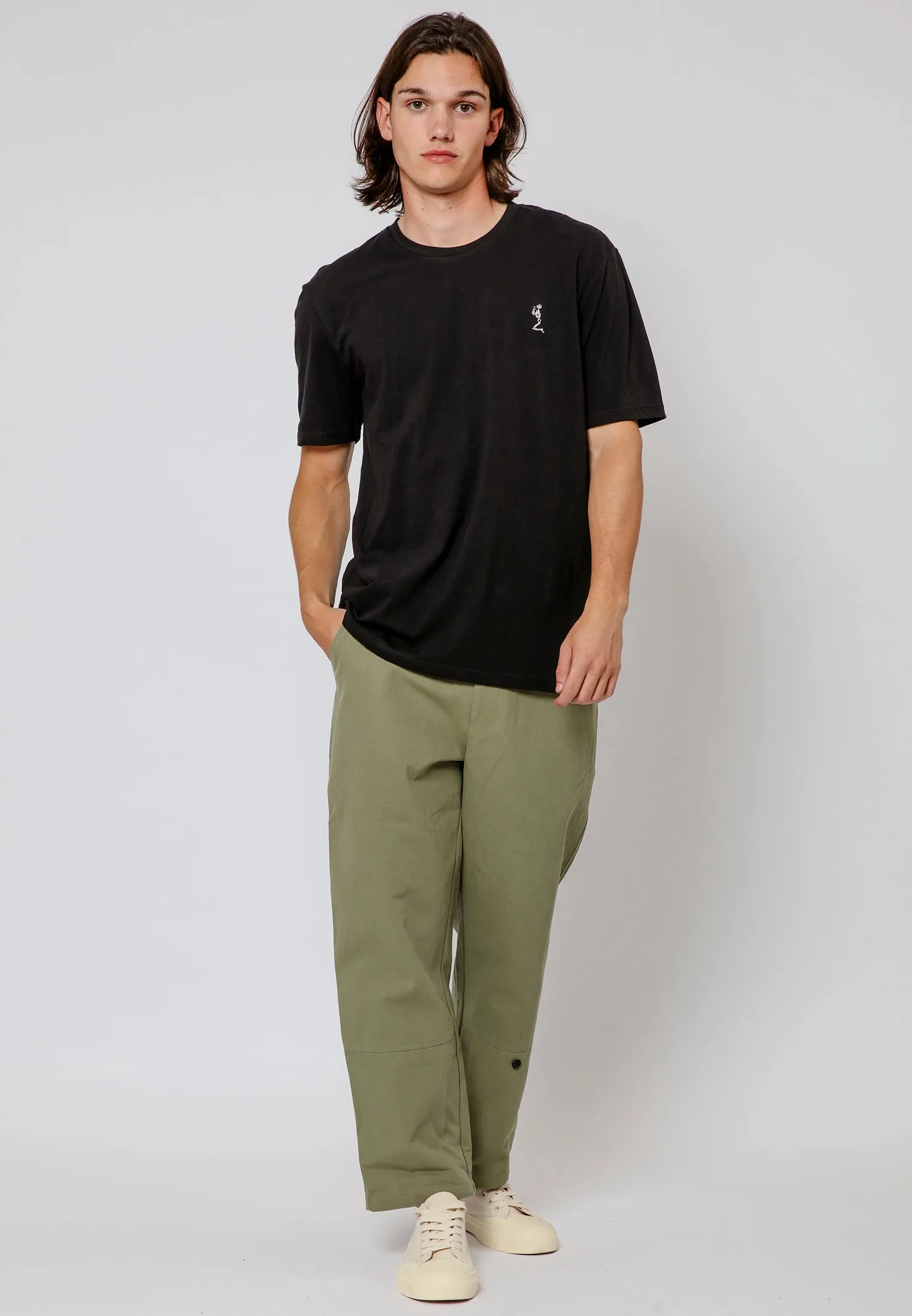 CROW T-SHIRT BLACK