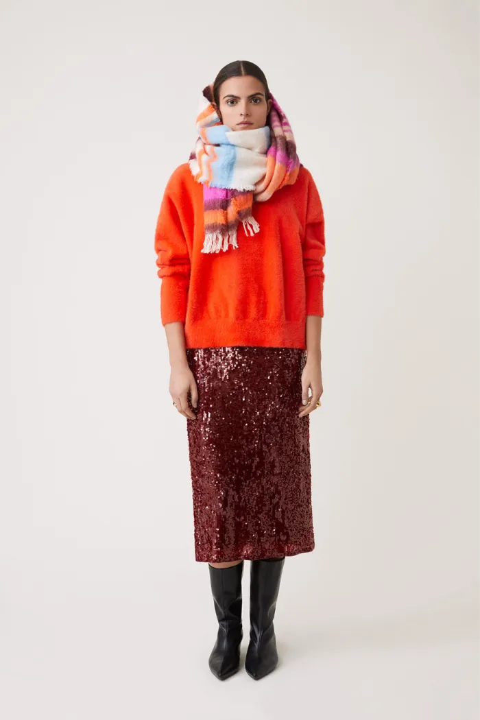 Fer Sequin Skirt