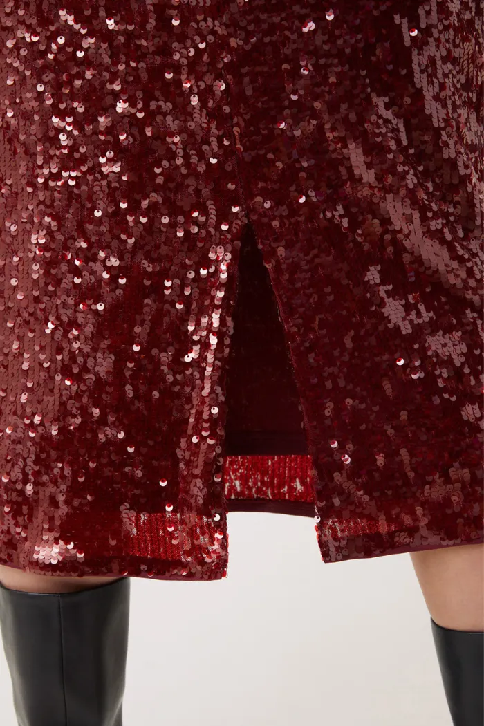 Fer Sequin Skirt
