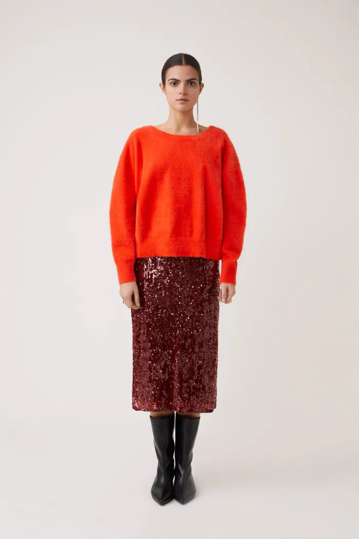 Fer Sequin Skirt