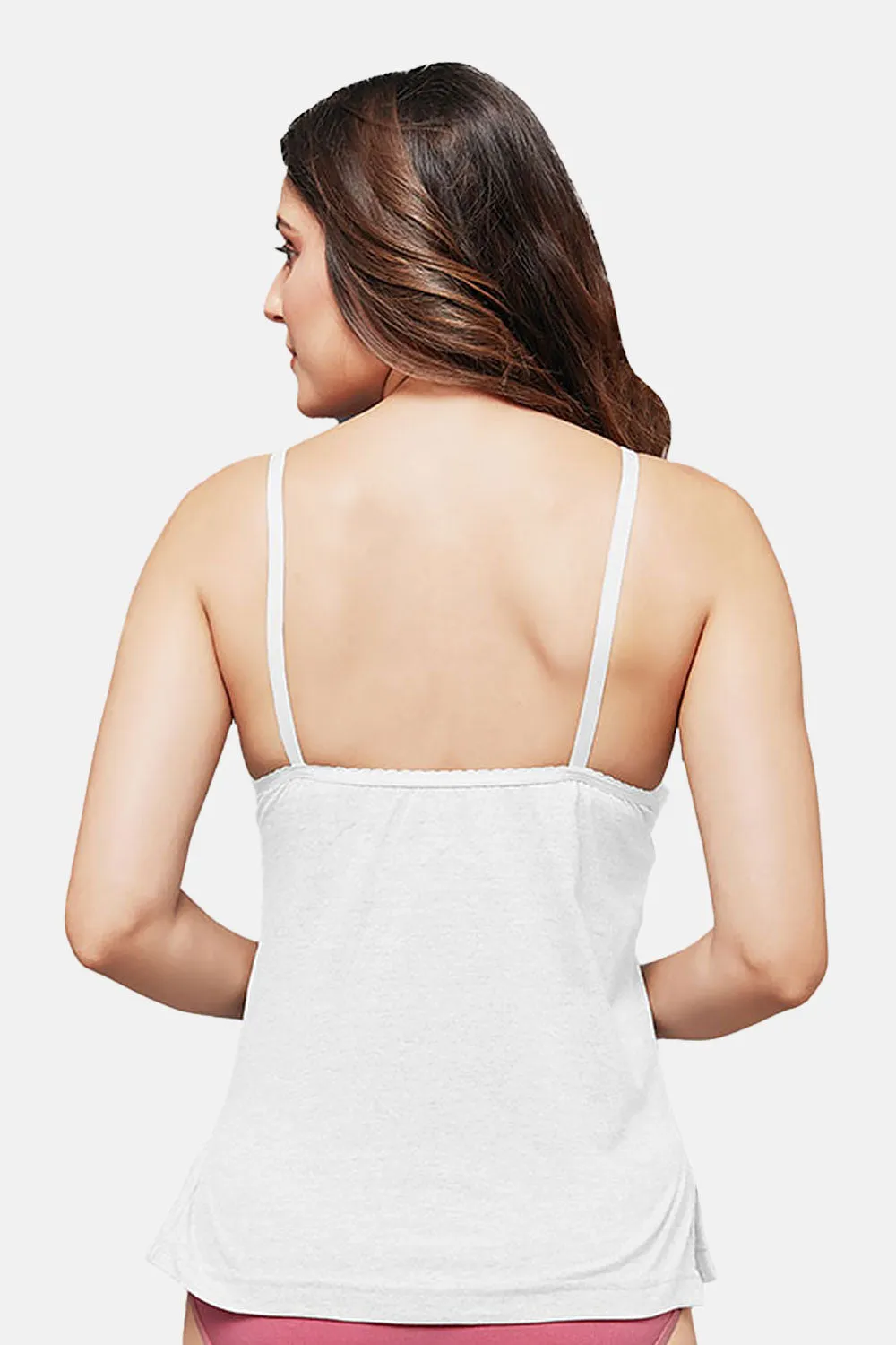 Full Coverage, Adjustable Non Padded Intimacy Bra Slip -  IN11 - Cotton