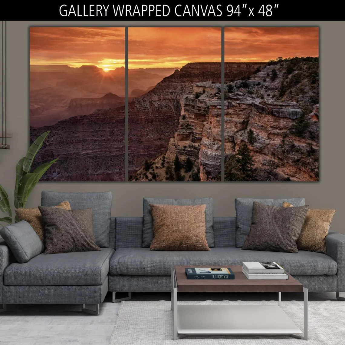 Grand Canyon National Park Sunrise on Canvas