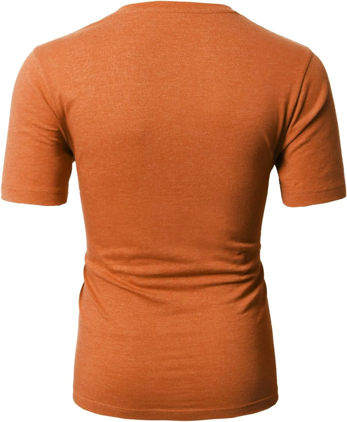 H2H Mens Casual Slim Fit Short Sleeve T-Shirts Soft Lightweight V-Neck/Crew-Neck Size XS to 3XL