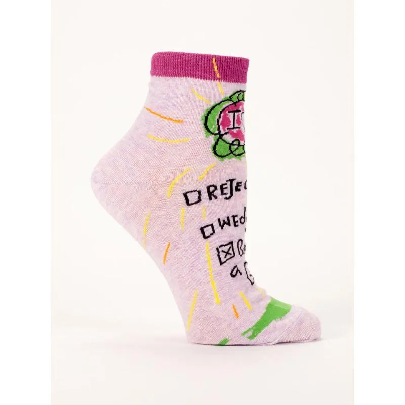I Love Being a Girl Socks - Women's Ankle Sock