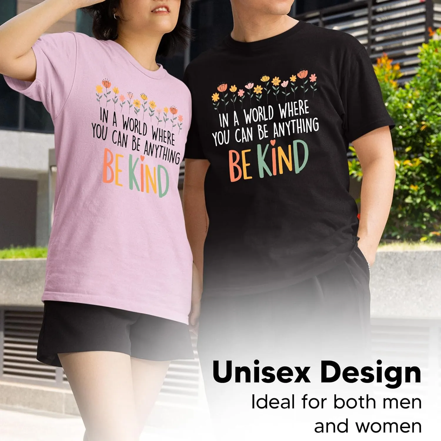 Inspirational Graphic T-Shirt Collection  Faith, Floral & Motivational Designs  Unisex Cotton Tees with Uplifting Messages