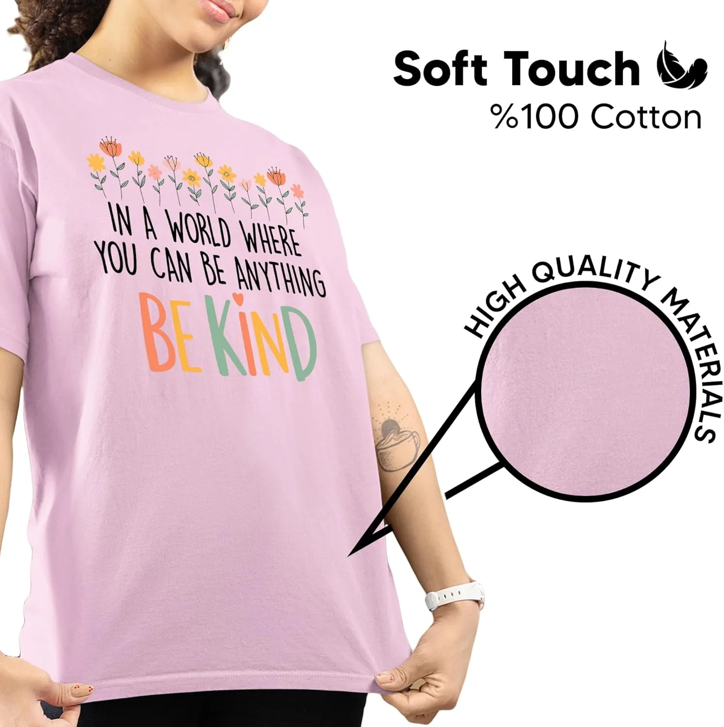 Inspirational Graphic T-Shirt Collection  Faith, Floral & Motivational Designs  Unisex Cotton Tees with Uplifting Messages