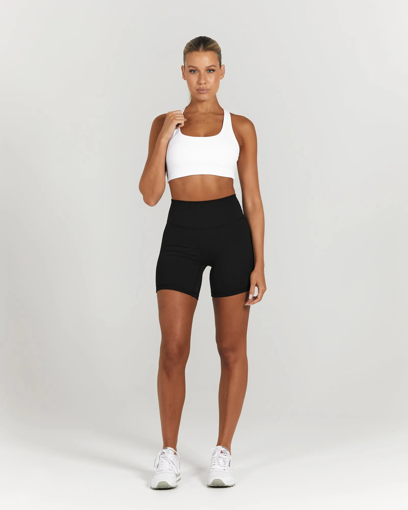 MOTION RACER BACK BRA - WHITE