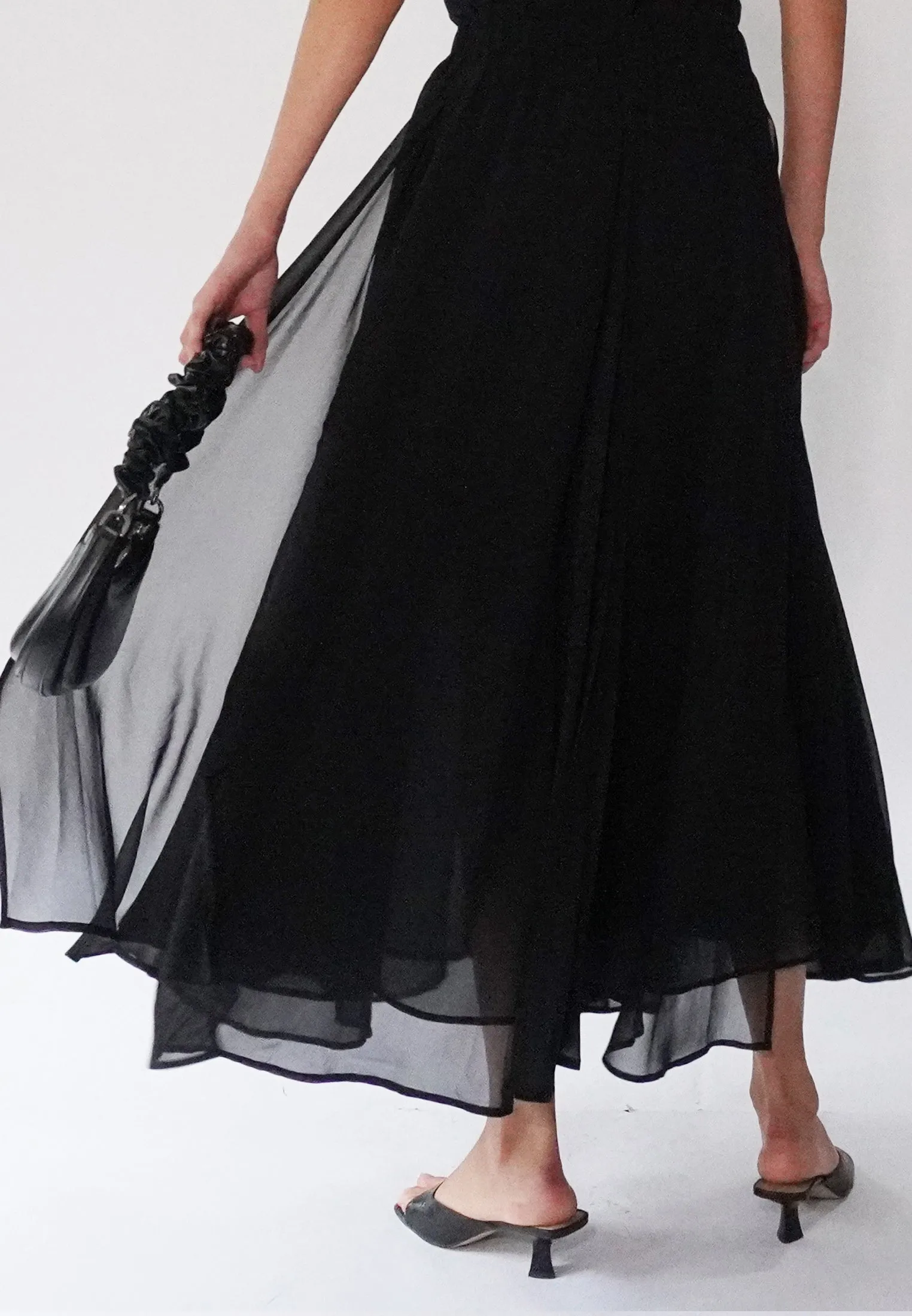 OLSEN SKIRT BLACK