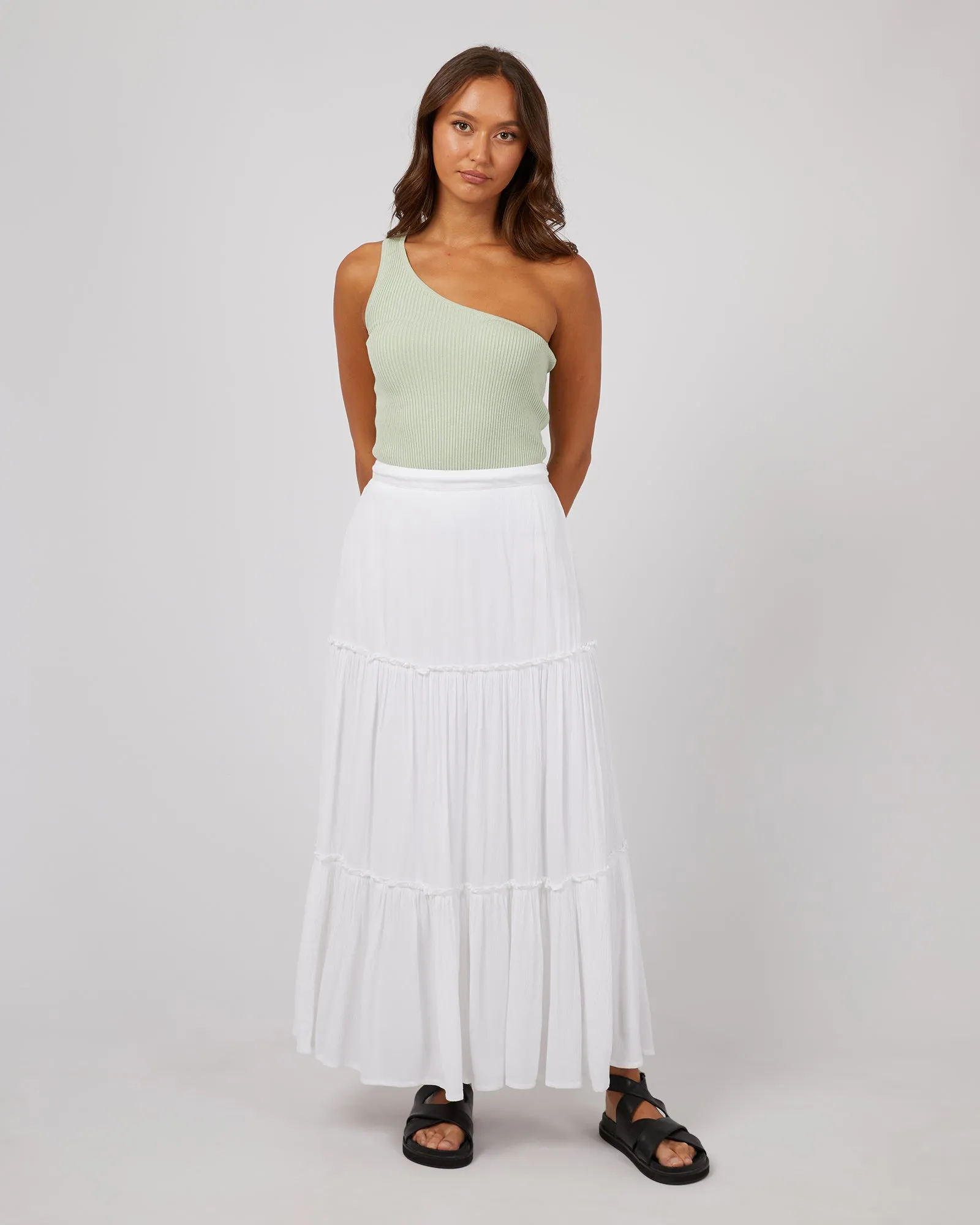 Olsen Skirt White