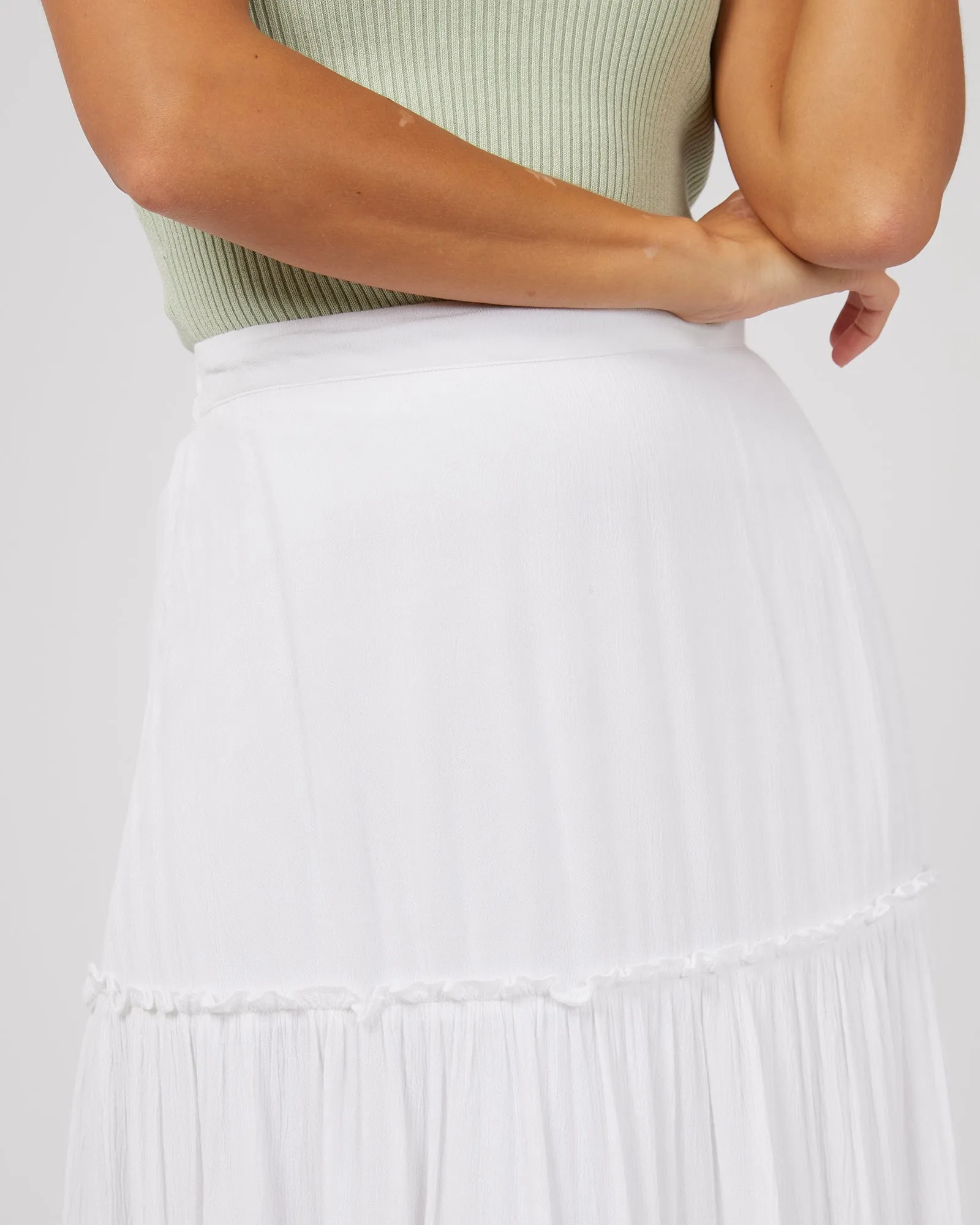 Olsen Skirt White