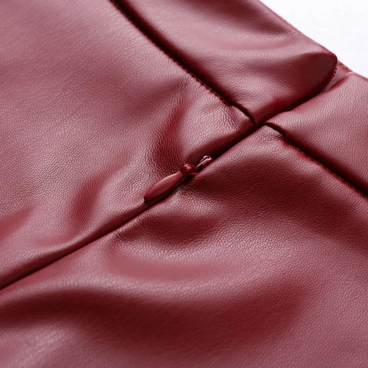 plus Size Skirts for Women 2x Solid Long High Leather A Color Womens Faux Skirt Line Skirts Waist Skirt