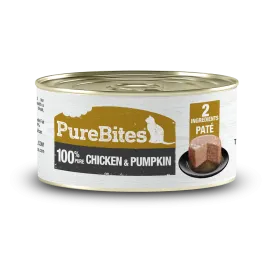 PureBites 100% Pure Chicken & Pumpkin Pate Cat Treat
