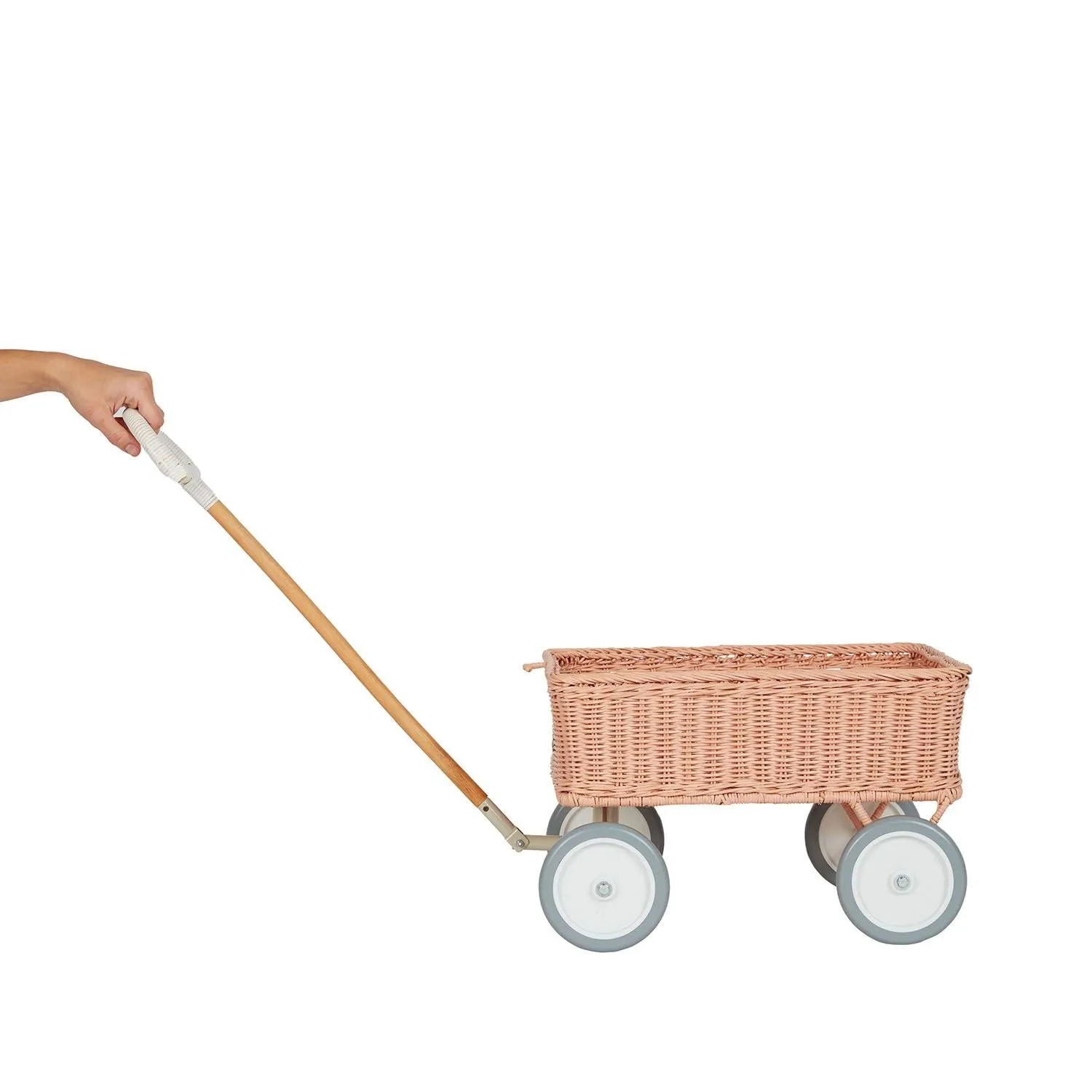 Rattan Wonder Wagon - Rose