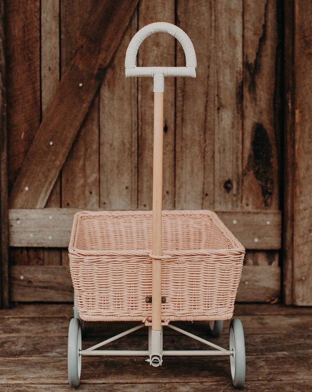 Rattan Wonder Wagon - Rose