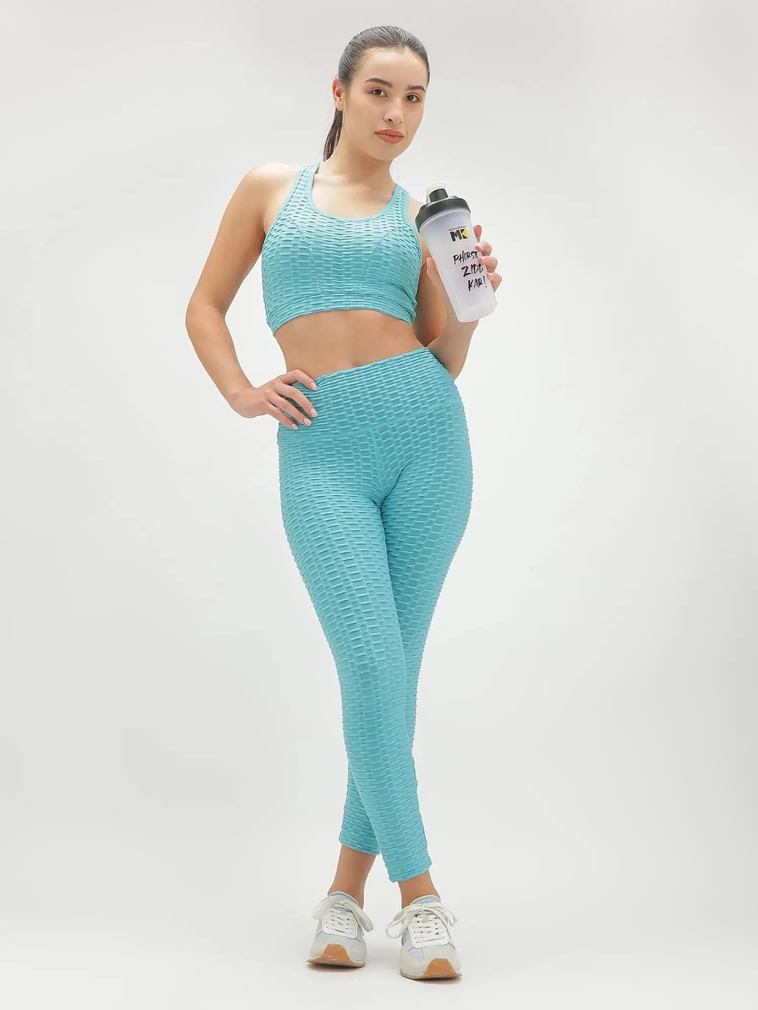 Teal Blue Snatched Set