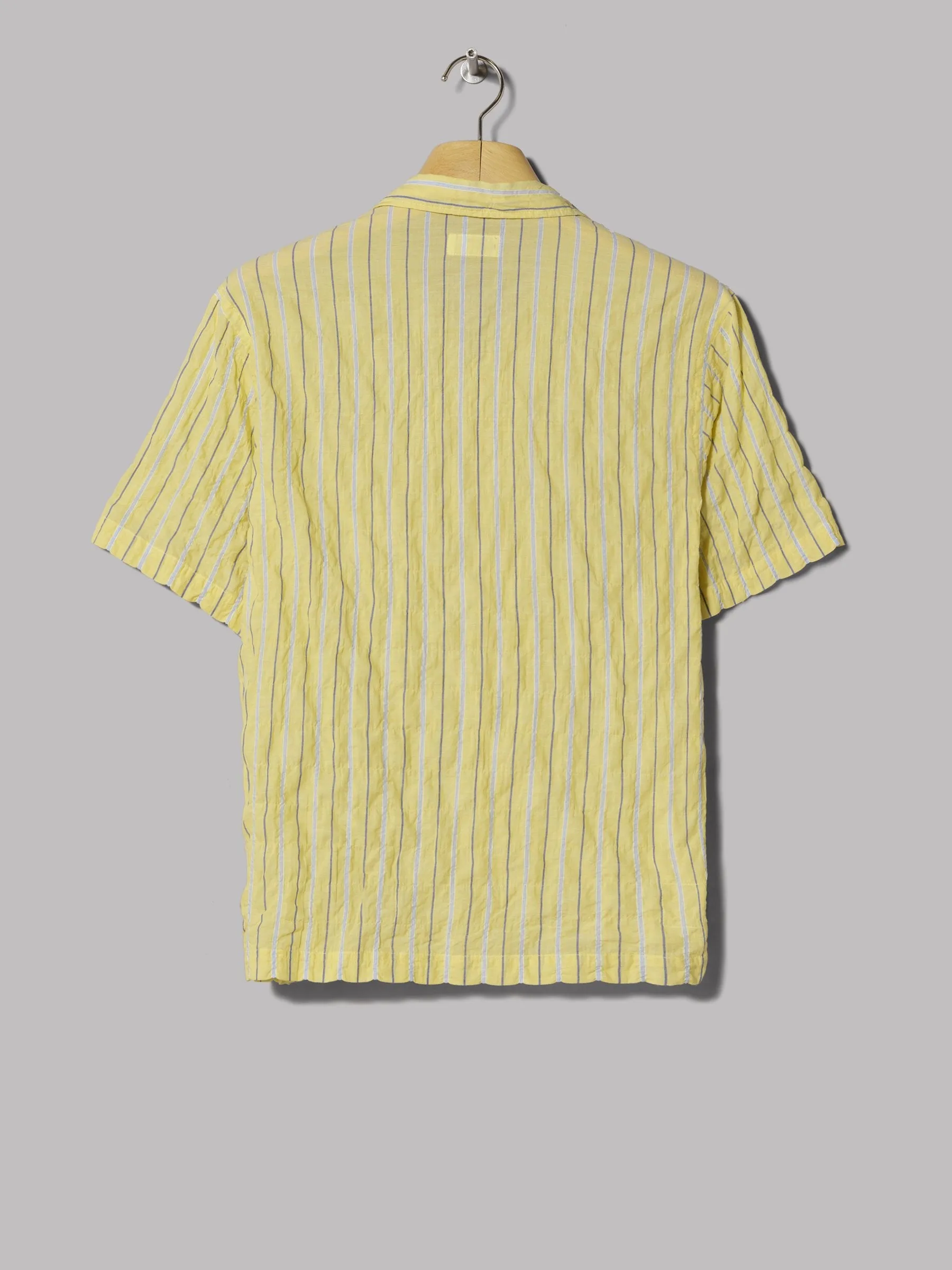 Universal Works Road Shirt (Ranch Yellow Stripe)
