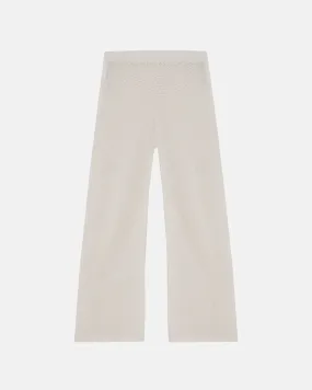 W Basics Knit Straightpants Cream