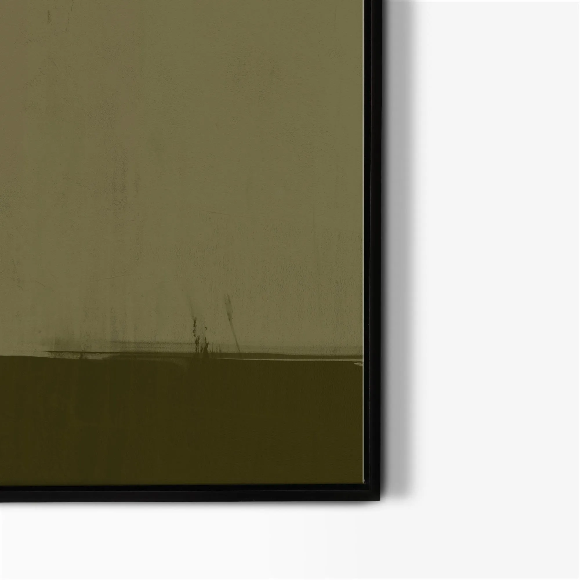 Walk Tall & Unwind Green Abstract Canvas Set
