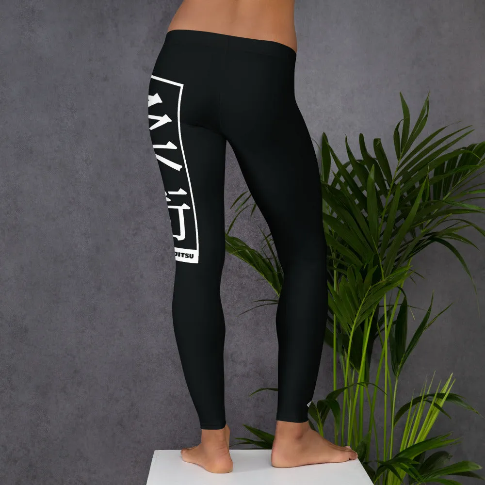 Women's Yoga Pants Workout Leggings For Jiu Jitsu 015 - Noir